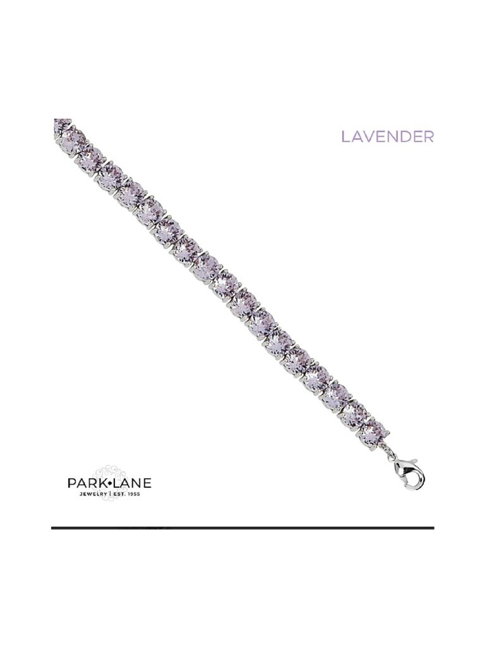 Park Lane Lavender Impression
Tennis Bracelet - Picture 2 of 6